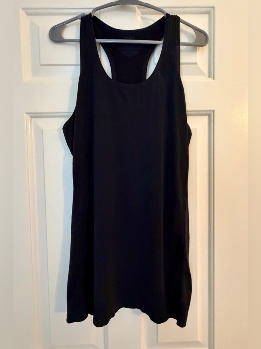 SPANX Black Racerback Tank - Sleek Athletic Layer